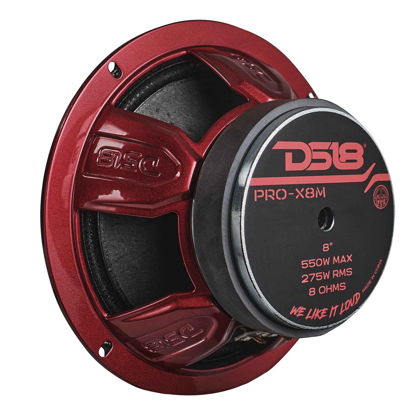 DS18 PRO-X8M Araç Orta Hoparlör, 20,3 cm (8 inç), 550 W, 8 Ohm