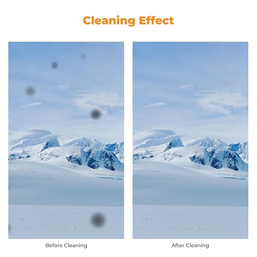 Miniatura 8 de K&F Concept Kit de limpieza de lentes multifuncionales, 1 bolígrafo de limpieza de lentes de aleación de aluminio + 3 peladores de Airpods + 3