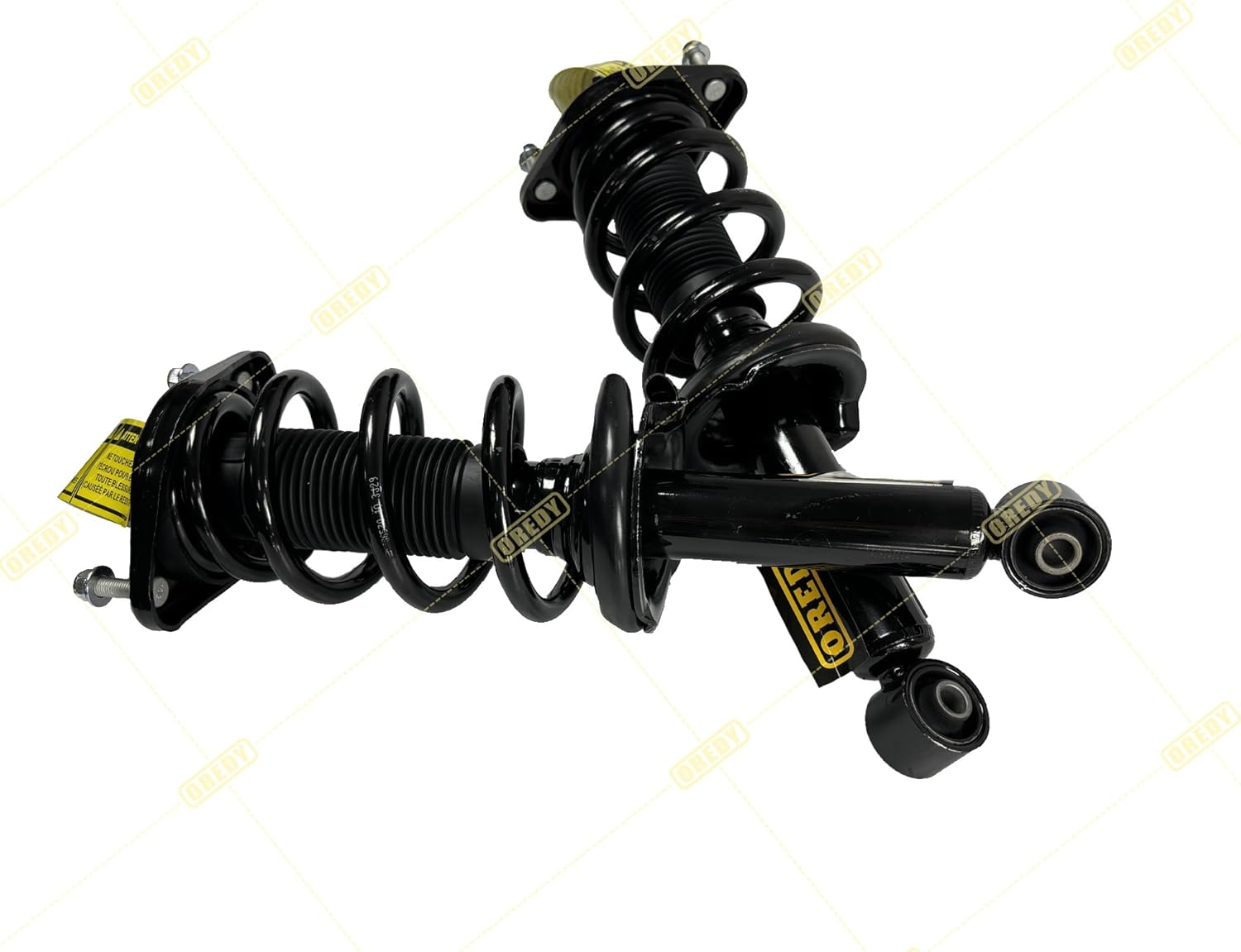 OREDY Front & Rear Struts w/Coil Springs Assembly for 2012 2013 2014 Honda CR-V CRV Complete Replacements - 272491 272492 172957L 172957R (4pcs)