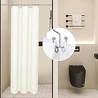 Vista 16 de Cortina de ducha de arte LaCyan (Irises Grande)