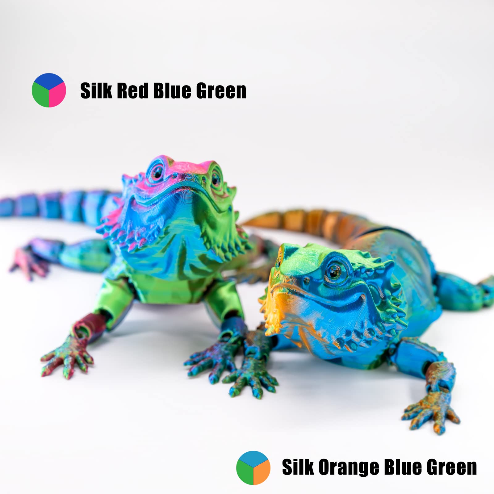 Filamento de impresora 3D PLA, filamento PLA 3 en 1 arcoíris de 1,75 mm +/-0,02 mm, filamento de triple color PLA de seda, paquete de filamento 3D de coextrusión, 200 g x 4 carretes