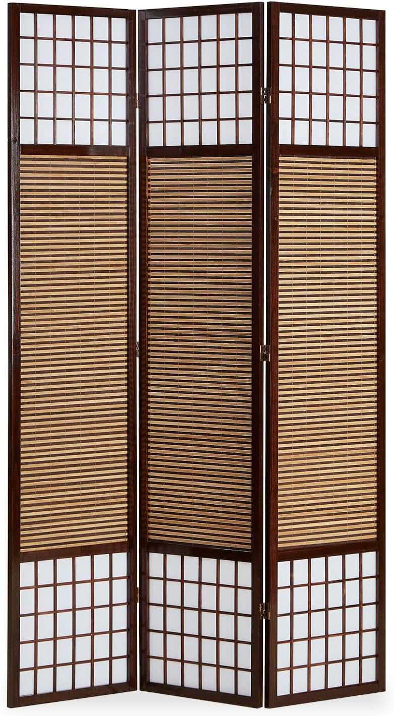 Homestyle4u Room Divider Special Size 2 M Height Spanish Wall Screen 200Cm-132Cm, Multicolor, Single/Small