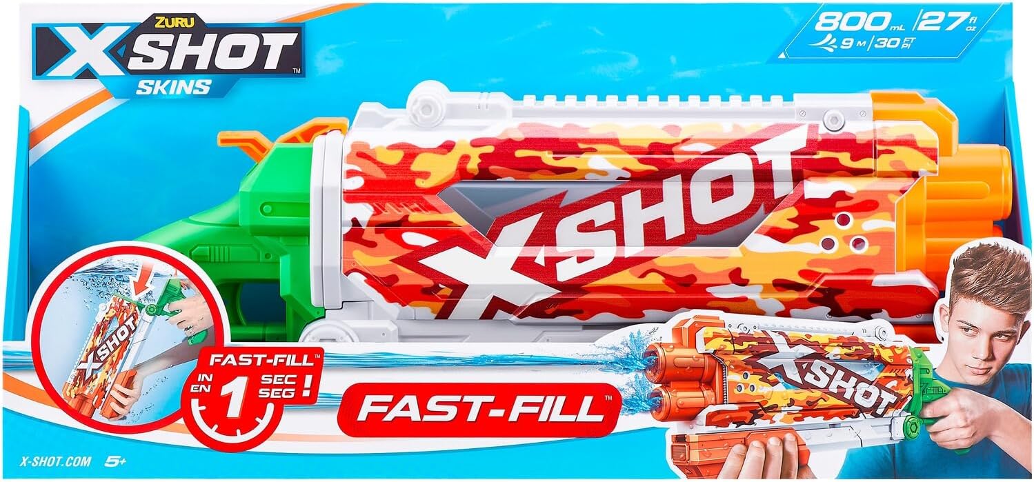 Zuru X-Shot Water - Shotgun Fast-Fill Skins (11855)