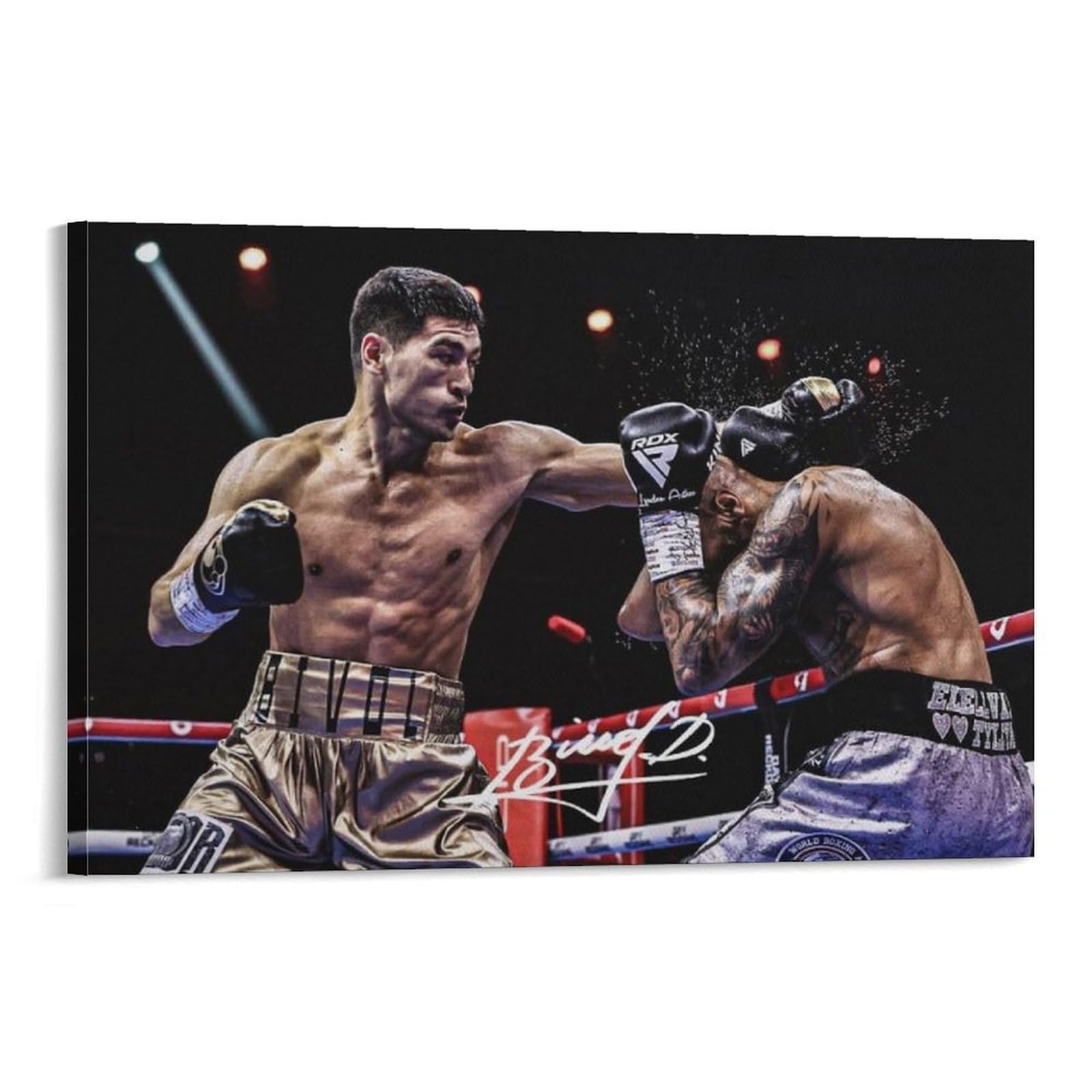 FCOIN Dmitry Bivol Canvas Poster Wall Art Poster Scroll Canvas Painting Picture Living Room Decor Home 20x30inch(50x75cm)