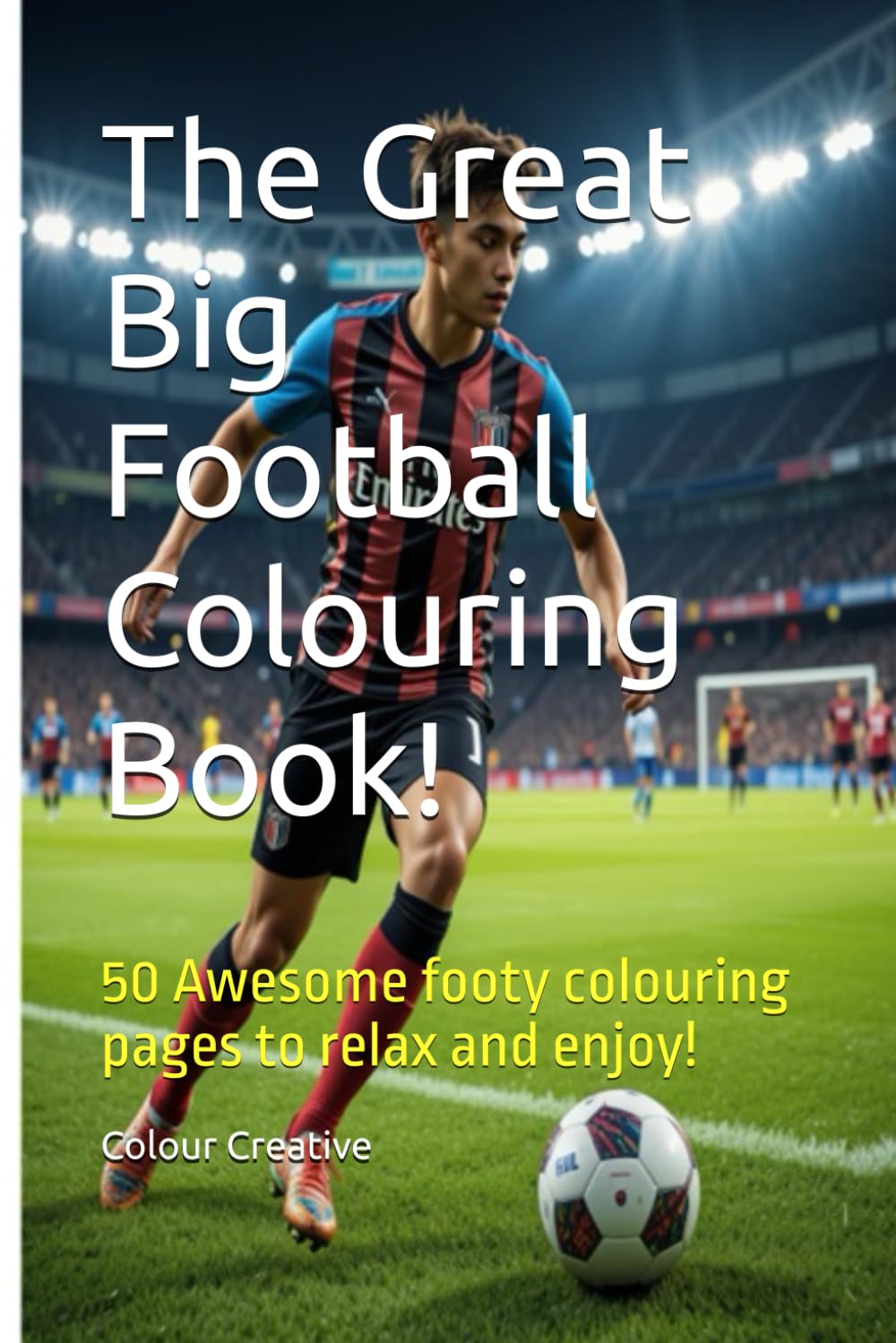 The Great Big Football Colouring Book!: 50 Awesome footy colouring pages to relax and enjoy!