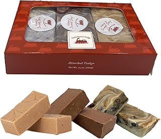 Uncle Butch's Fudge Custom Box - Creamy and Smooth Fudge Sampler - Choose Any 3 Flavors of Delicious & Decadent Fudge (24 oz. (3 Flavors))