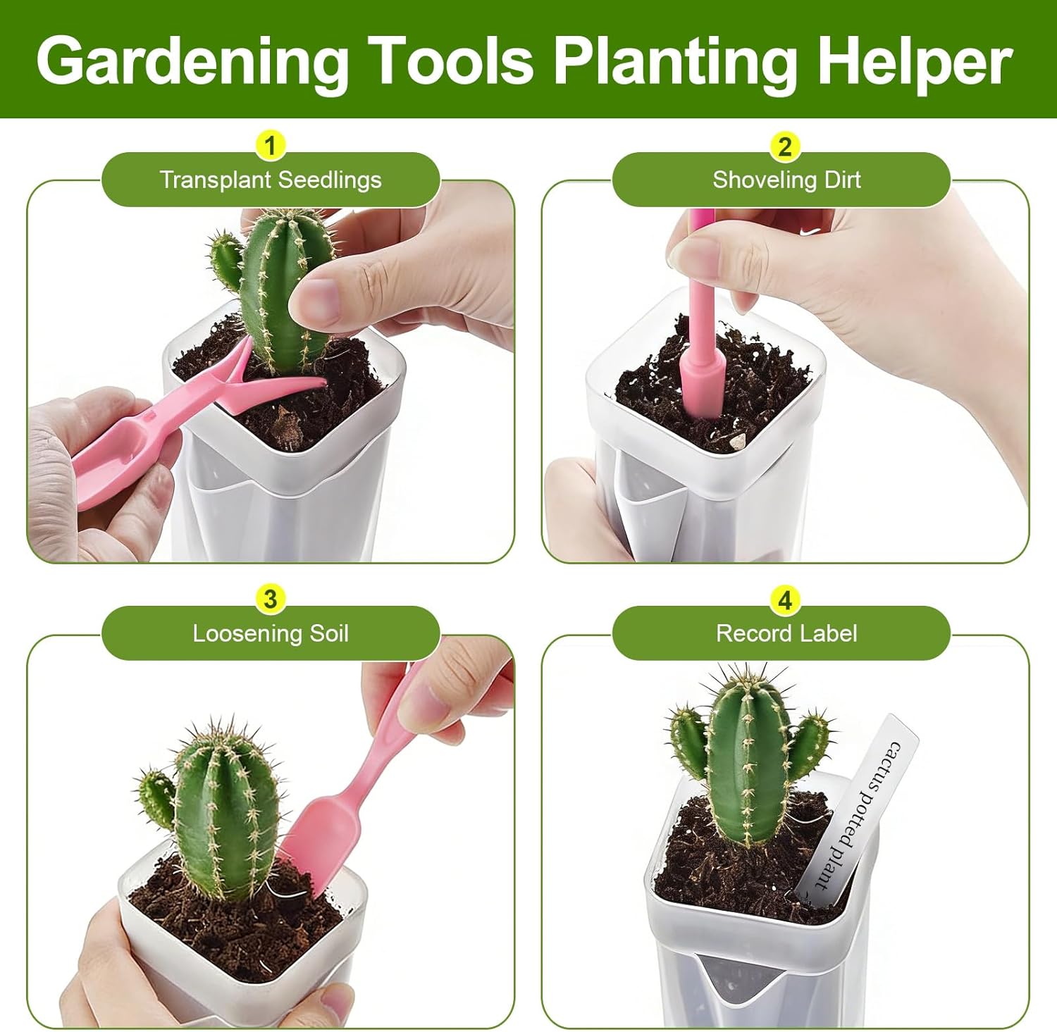 HITOSTAR 12 Pack 4 Inch Mini Clear Self Watering Pots for Indoor Plants, Small Plastic Planters with Drainage, Hydroponic Nursery Propagation Cups, for African Violet Alocasia Pot (4 Inch, 12Pack)