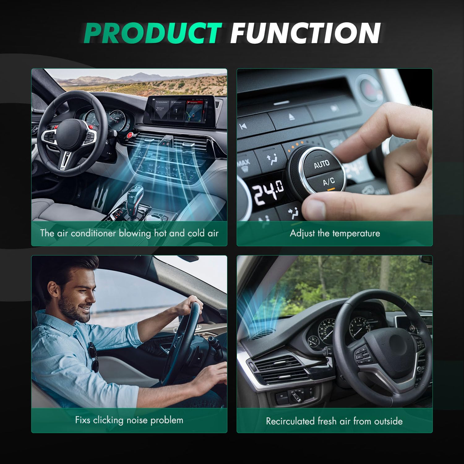 HVAC Heater Blend Door Actuator Ram Truck For Dodge 1500 2500 3500