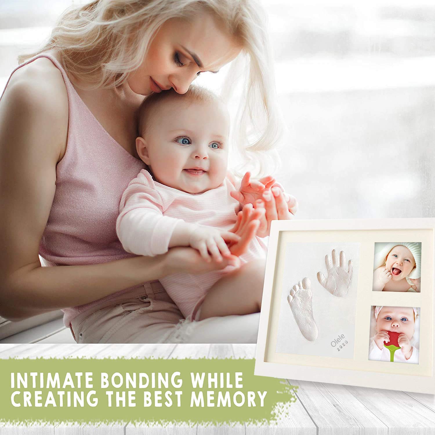 Buy Baby Handprint And Footprint Kit Diy Picture Frame Of Baby Footprint Kit With Non Toxic Clay Baby Keepsake Frames For Baby Boys And Baby Girls Lovely Baby Gifts With Baby Hand And Buy Baby Handprint And Footprint Kit Diy Picture Frame Of Baby Footprint Kit With Non Toxic Clay Baby Keepsake Frames For Baby Boys And Baby Girls Lovely Baby Gifts With Baby Hand And
