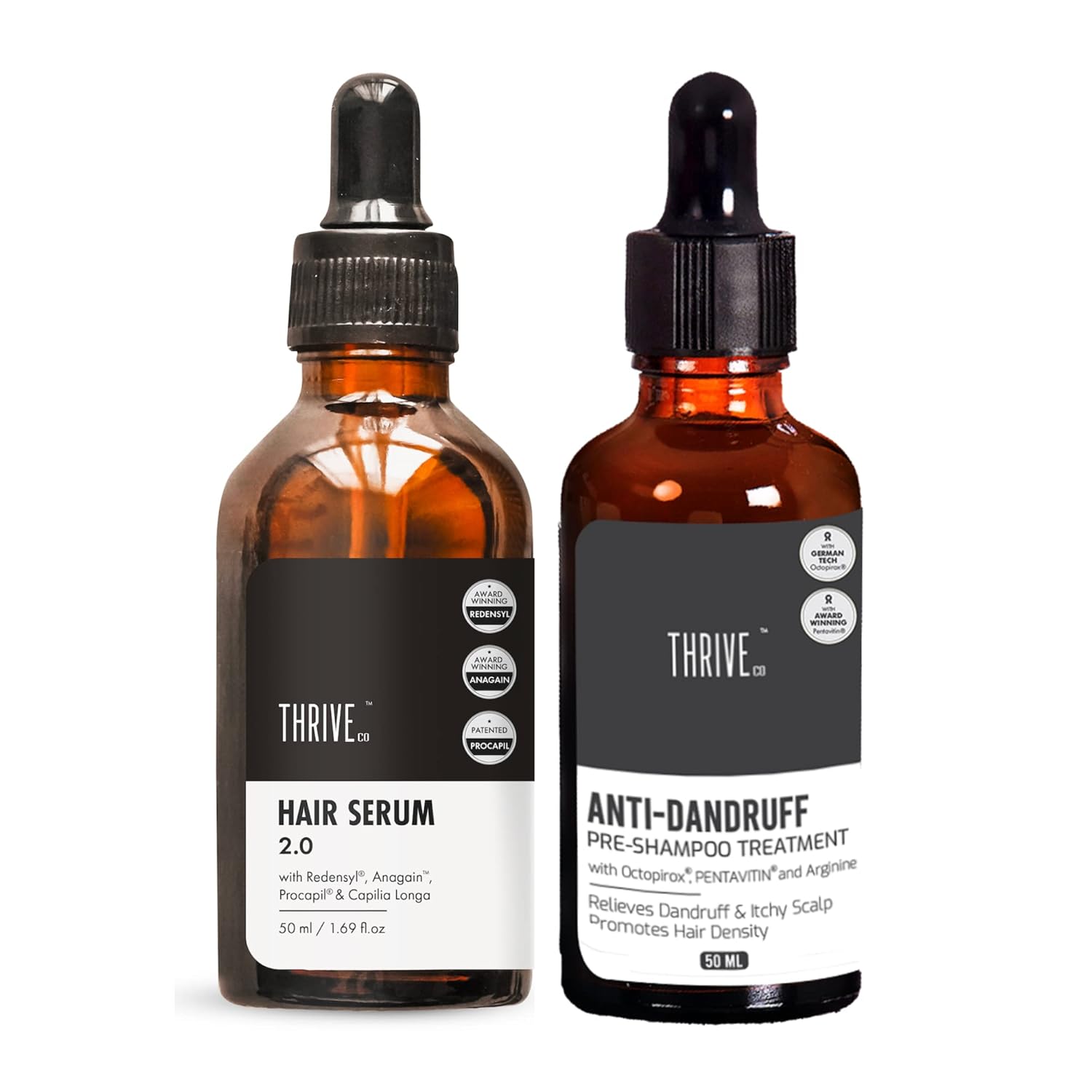 Buy ThriveCo 'Less Dandruff, More Hair' Kit Hair Growth Serum 2.0