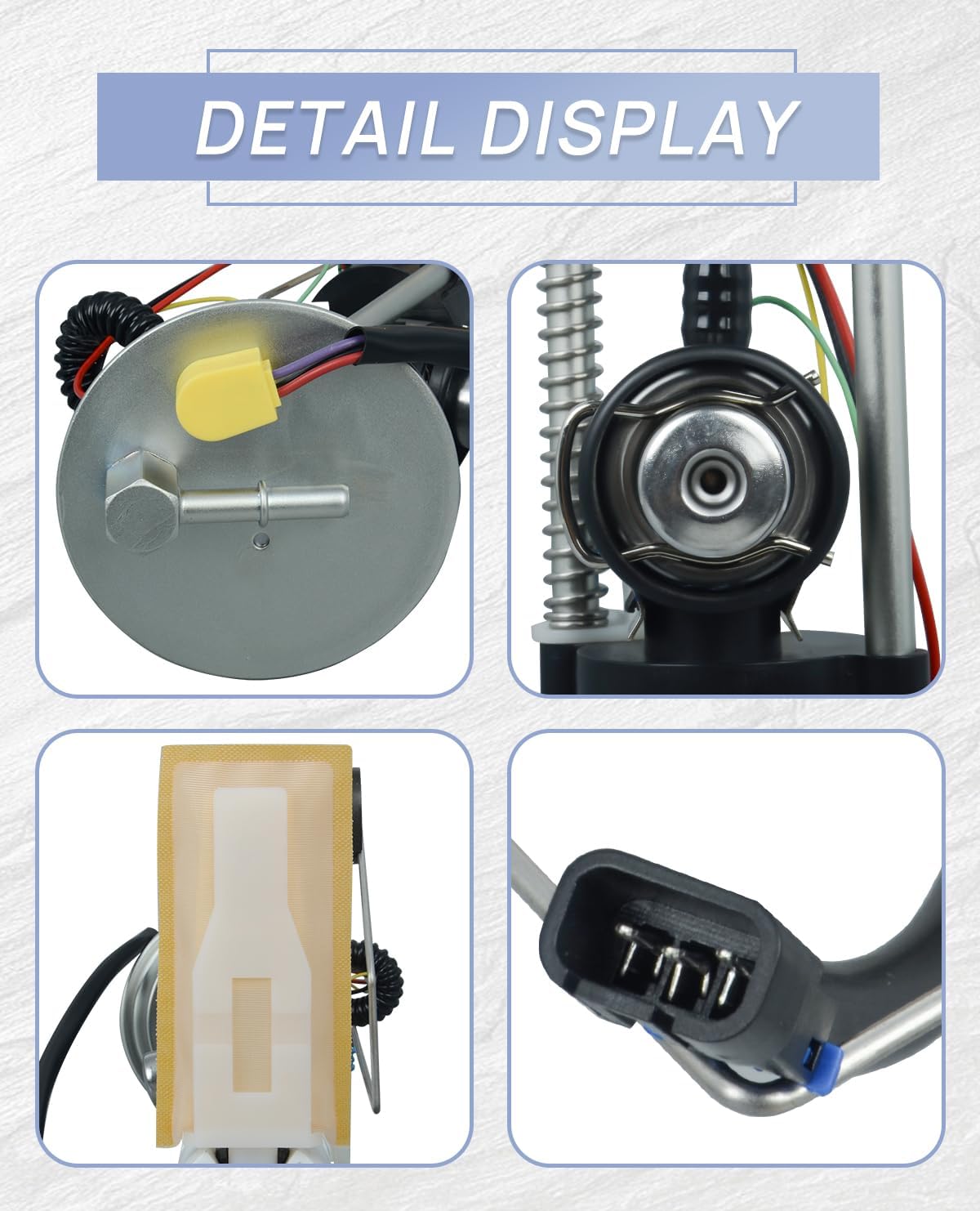 Fuel Pump Assembly Compatible With Polaris Forest 800 Sportsman 500 700 800 Touring 800 X2 500 800 OEM 2204308 2520865