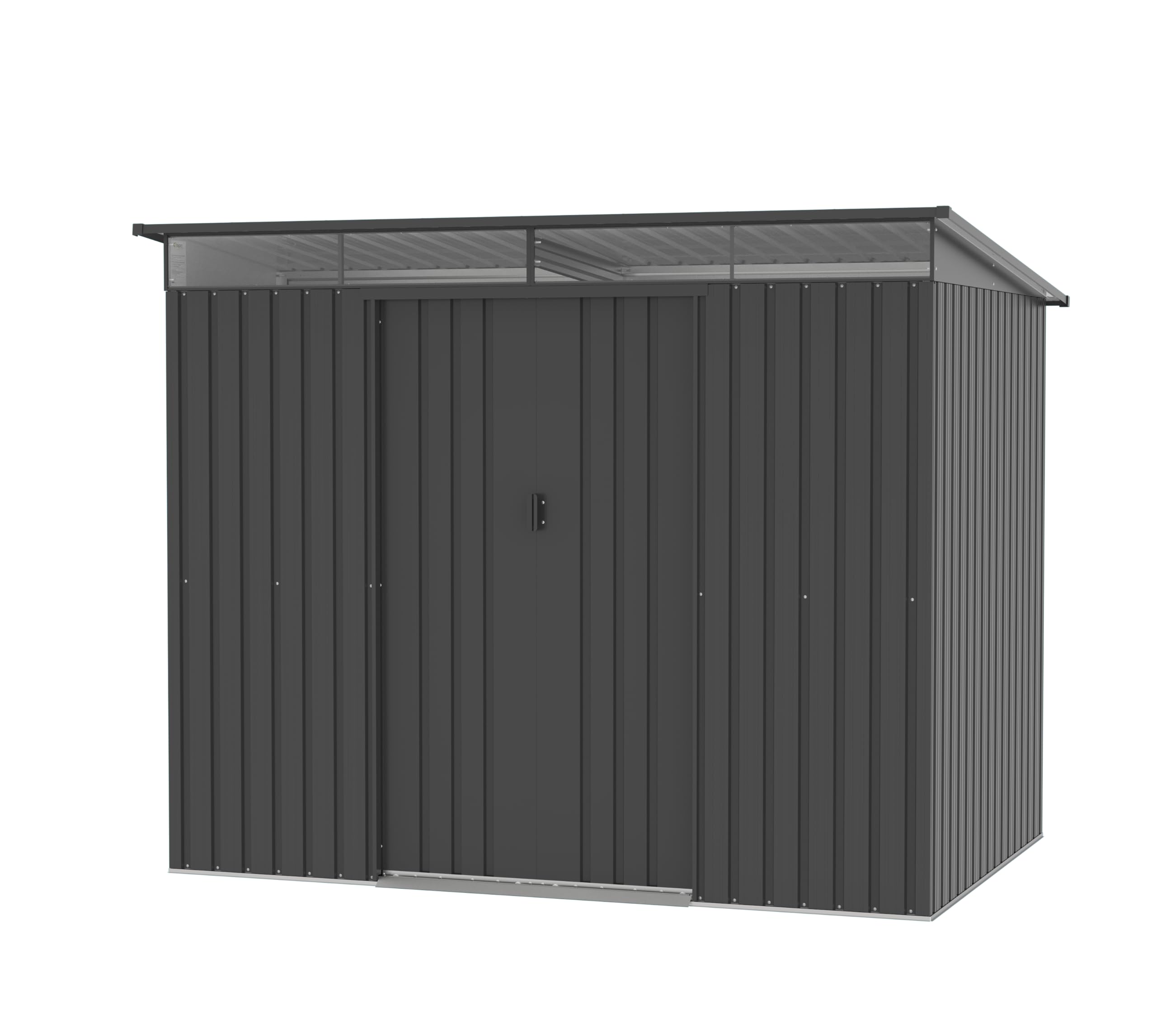 tepro Casetta per attrezzi in metallo Multi Shed XL Skylight, dimensioni: 263 x 184 x 202 cm