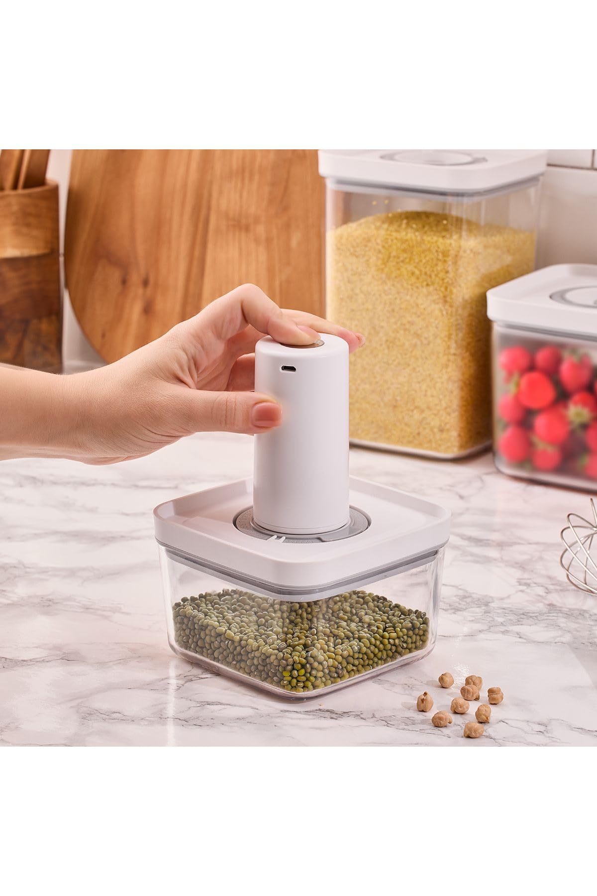 Aryıldız Vacuum & Fresh 6 Parça Saklama Kabı Seti