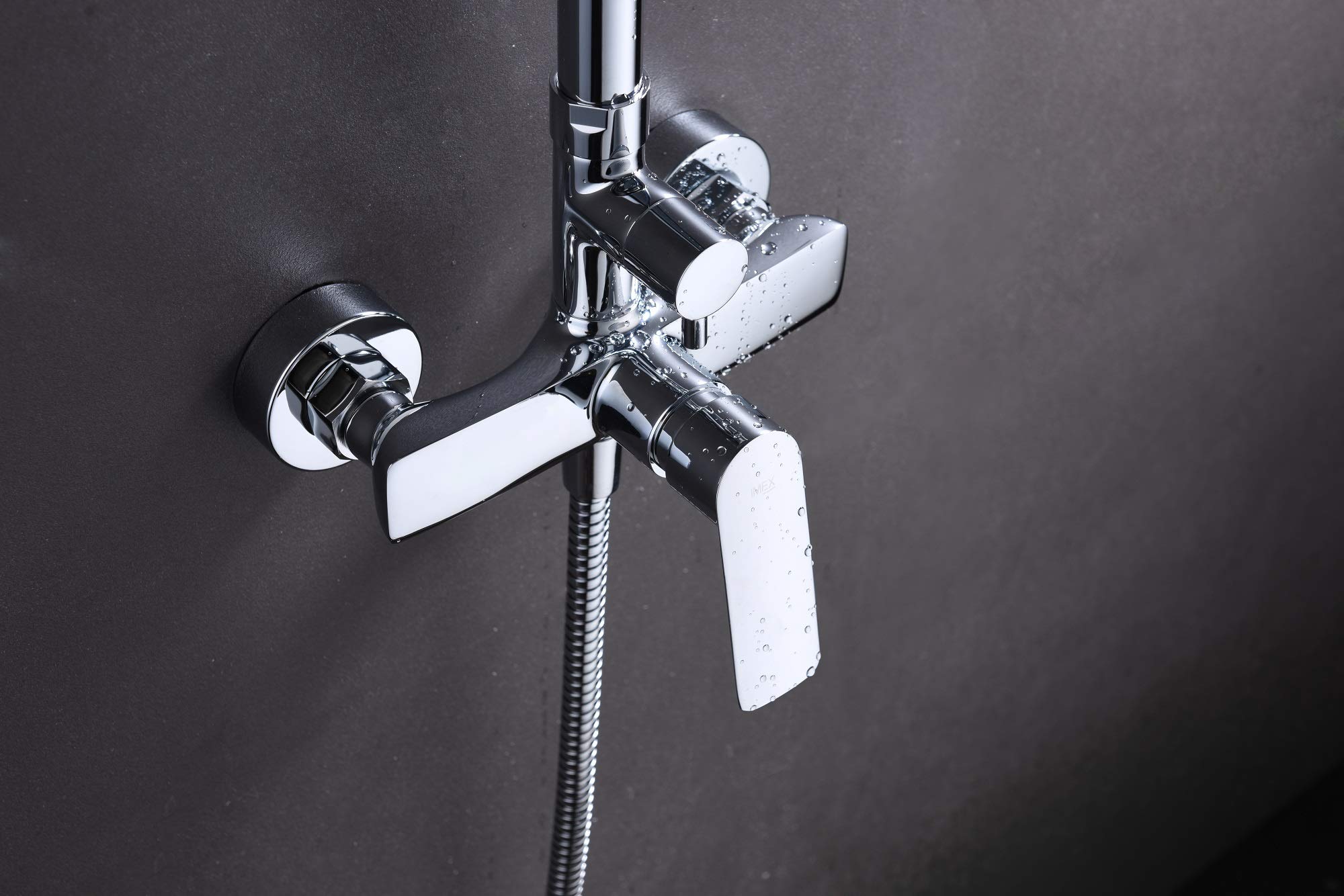 Conjunto de ducha monomando Imex Luxor BDX023