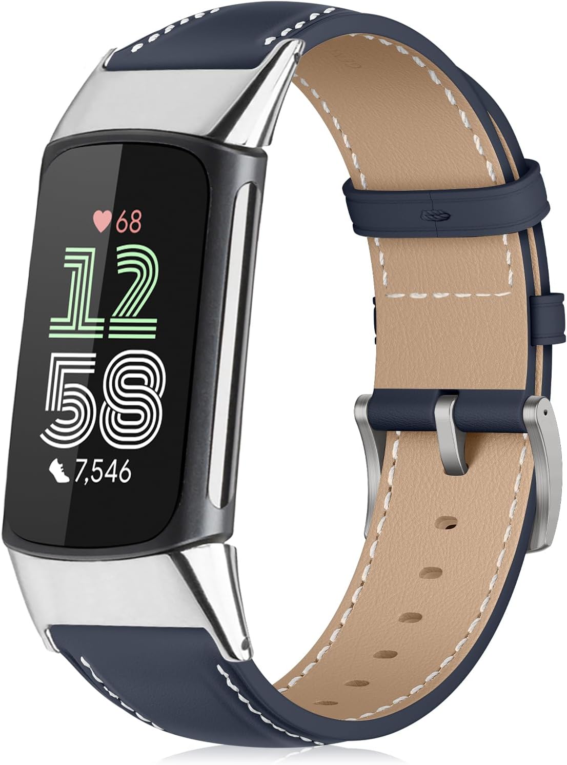 Correa de Cuero para Fitbit Charge 6/5