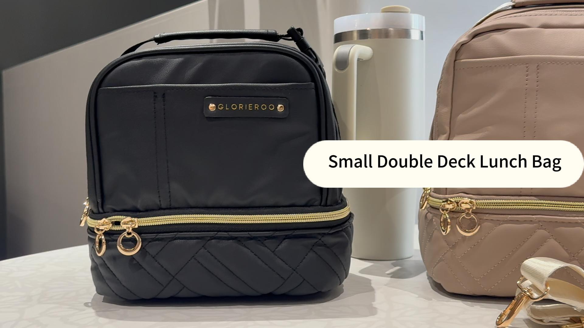 Amazon.com: GLORIEROO Lunch Box Bag Women Girls - Double Deck