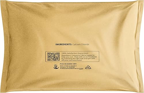 Miniatura 7 de Pure Original Ingredients Paquete de bicarbonato de potasio, cloruro de magnesio y cloruro de calcio, 4 onzas cada uno, apto para alimentos