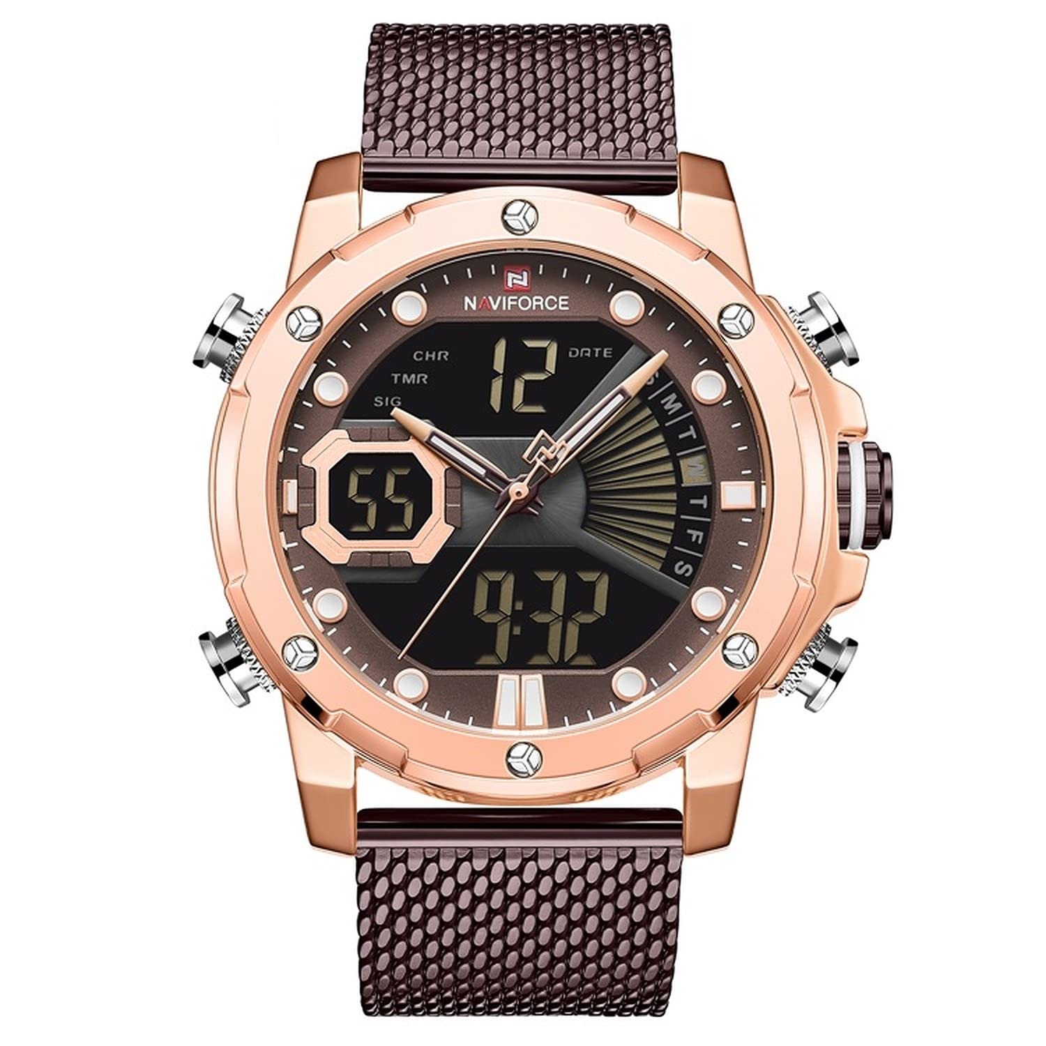 NAVIFORCE NF9172-CC NF9172 Analog-Digital Watch - for Men (B09PNK3WV5) Amazon Price History, Amazon Price Tracker