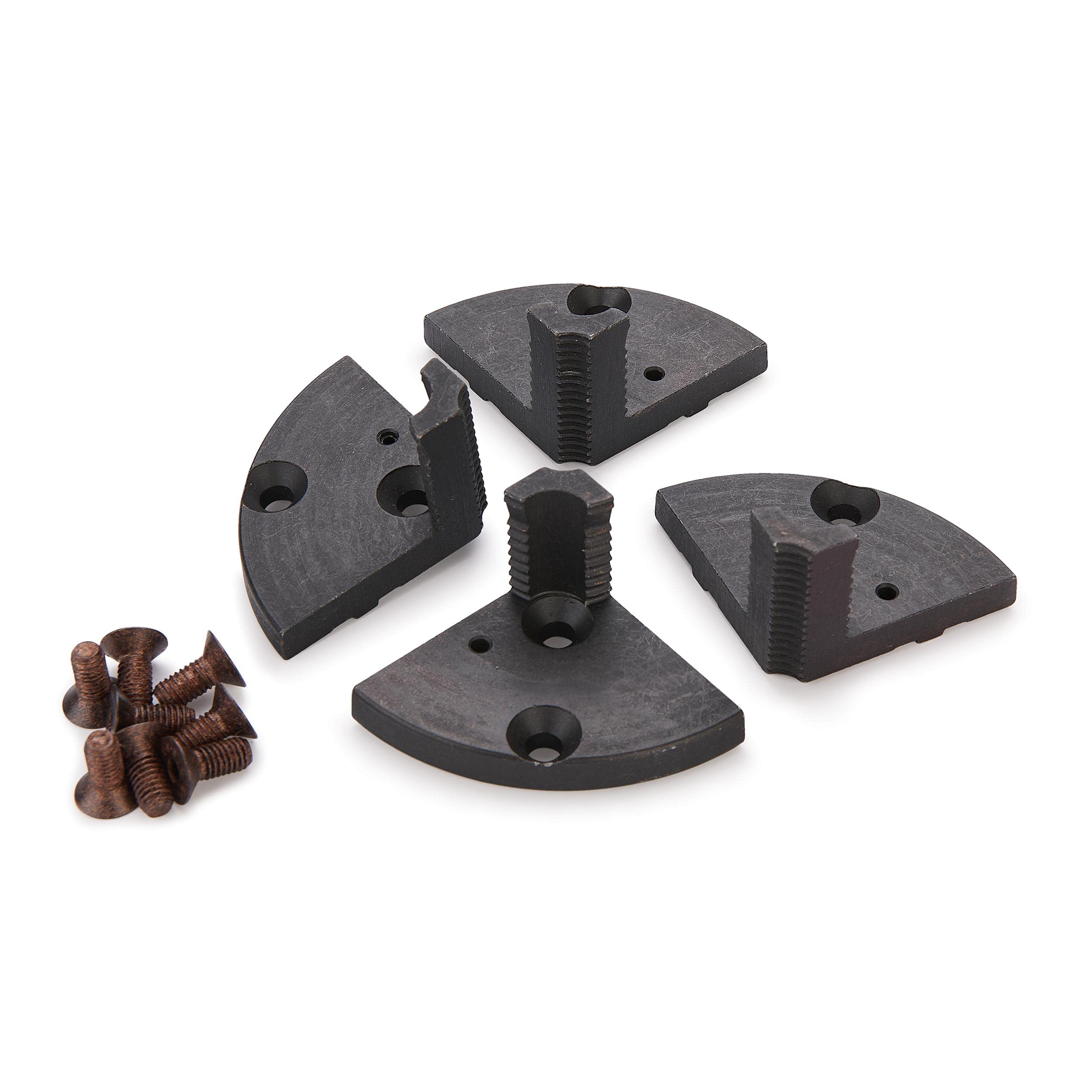 Oneway #1 Spigot Profiled Jaw Set for Stronghold Chuck – Black