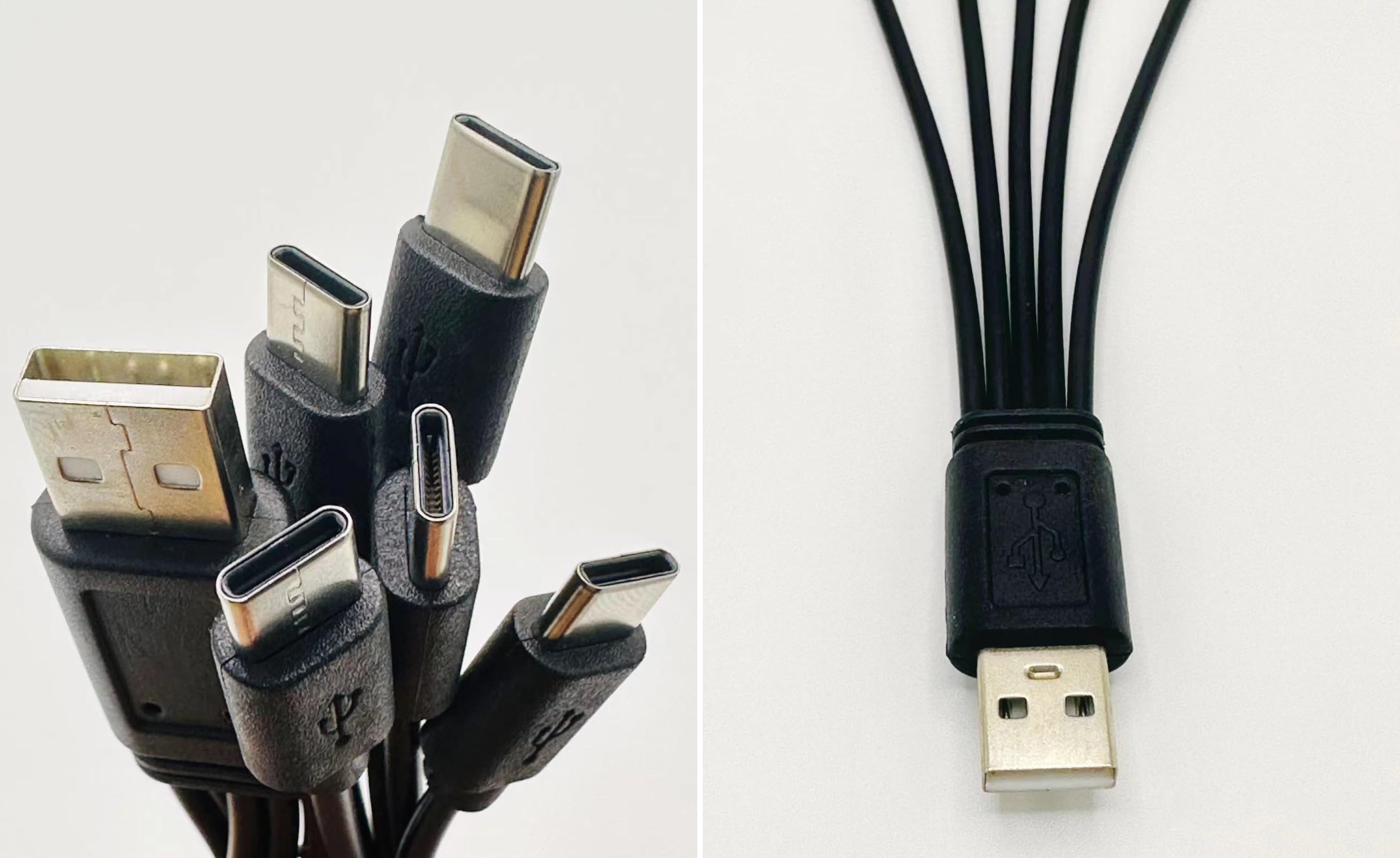 Amazon.co.jp: Sound Wave 【((5In1 USB-C 五股ｹｰﾌﾞﾙ)) 充電