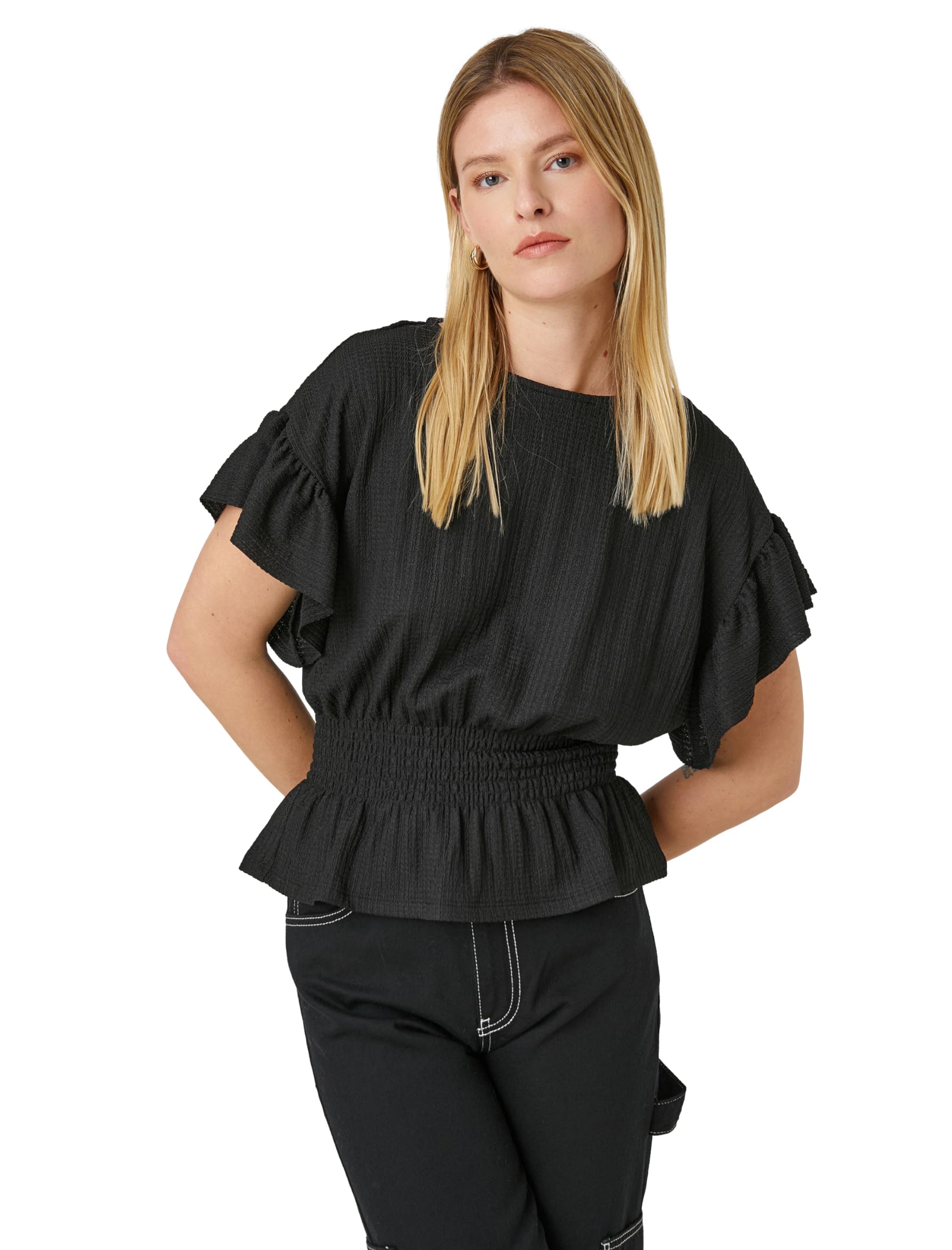 Koton T-Shirt - Black - Regular fit