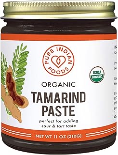 Pure Organic Tamarind Paste Concentrate - Sweet and Sour Sauce for Indian Chutney and Thai curry, Gluten Free, No Sugar Ad...