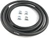 The Stop Shop Fuel Hose 30R7 3/8 I.D. 6 Feet USA w/ 4 Clamps