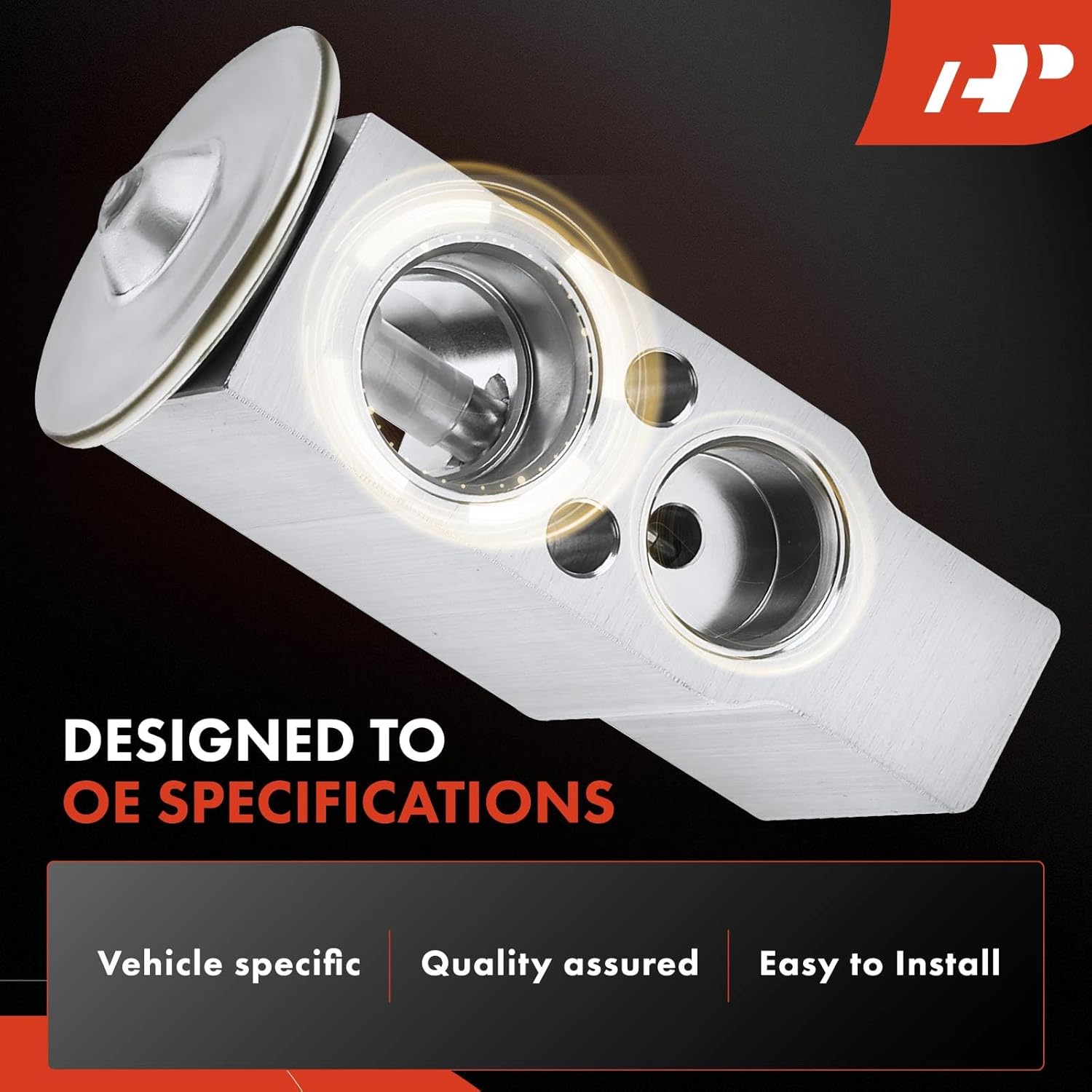 A-Premium AC Expansion Valve Compatible with Toyota Echo 2000-2005 1.5L & Scion xA/xB 2004-2006 1.5L & Suzuki Aerio 2005-2007 2.3L