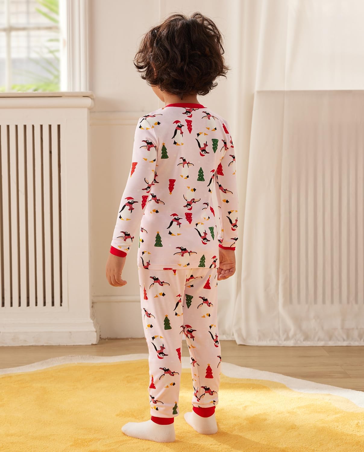 Bamboo Viscose Toddler Girls Kids Pajamas Unicorn Mermaid Pjs Long Sleeve Snug fit 12M-8Y 2pcs Soft Jammies - Image 8