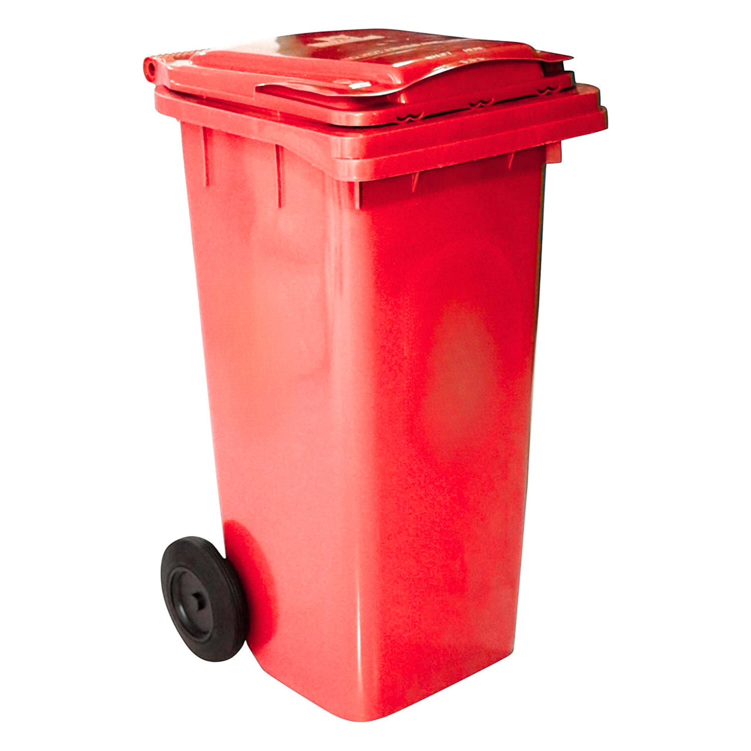 Plastic Dustbin 240L – Red I Durable Plastic Waste Bin with Ergonomic Lid I 30 x 20 x 50 cm I Ideal for Indoor & Outdoor Use I Easy to Clean & Maintain I Practical Daily Waste Solution-image-27
