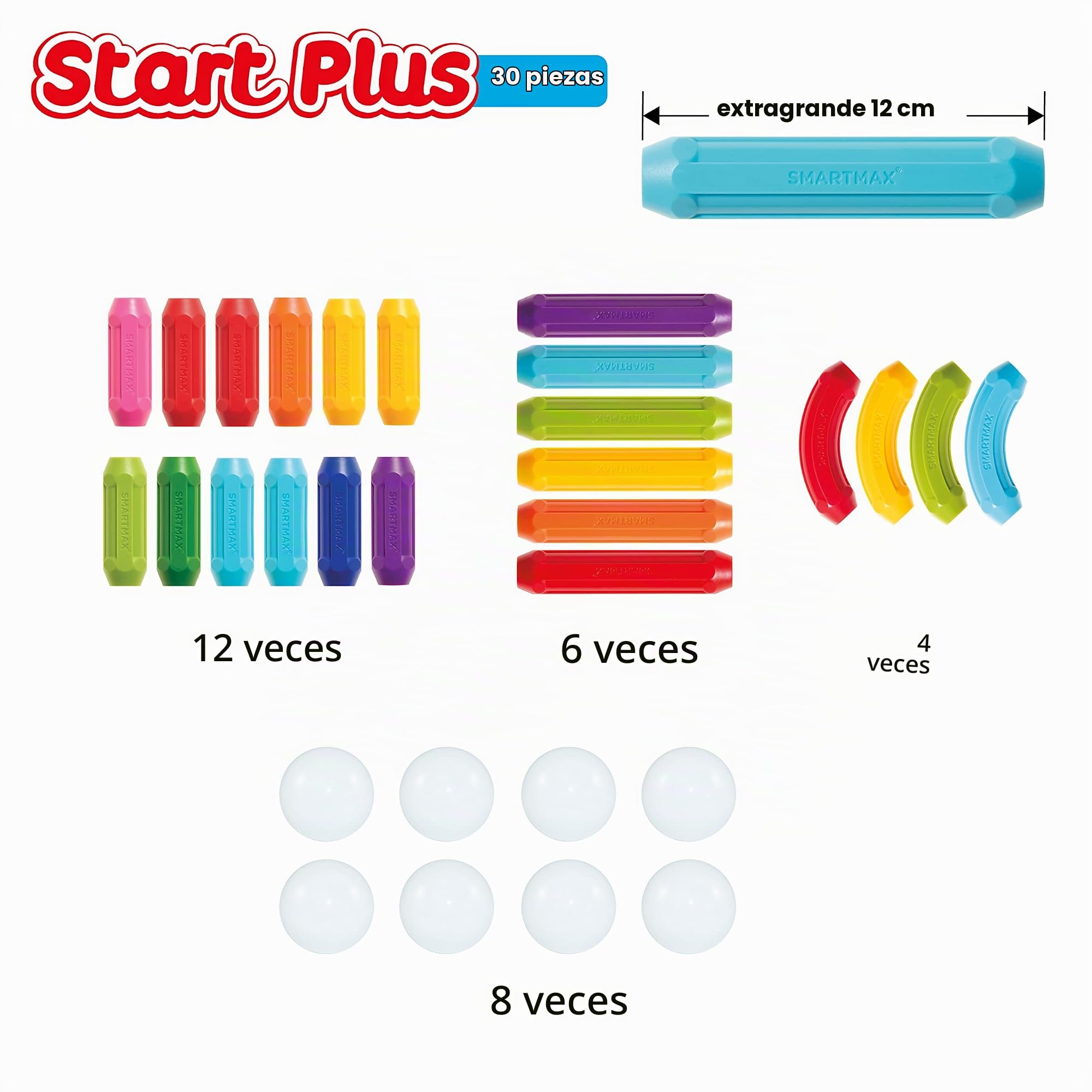 SMARTMAX - Start Plus, Magnetic Discovery Construction, Ages 1 - 6 Years