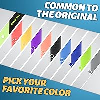 Vista 5 de EKIND 200 balas de espuma suave con punta de 2.8 pulgadas para pistolas Nerf N Strike, Azul