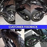 Vista 3 de Guardabarros trasero de motocicleta para Versys650 Versys 650 KLE650 KLE 650 KLE 650 2007 2008 2009 2010 2011 2012 2013 2014 2015 2016 2017 2018