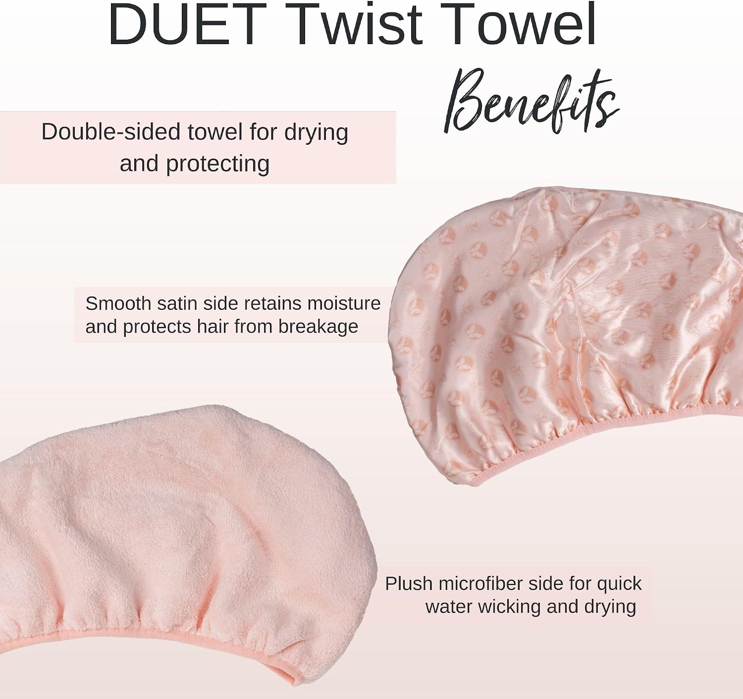Satin & Microfiber Twist Towel by Calista Tools