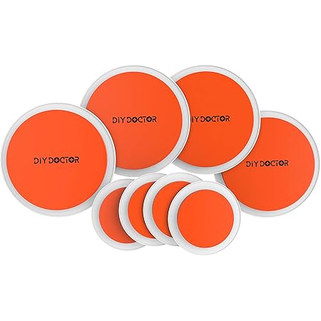 DIY Doctor – Discos para desplazar muebles pesados, color naranja