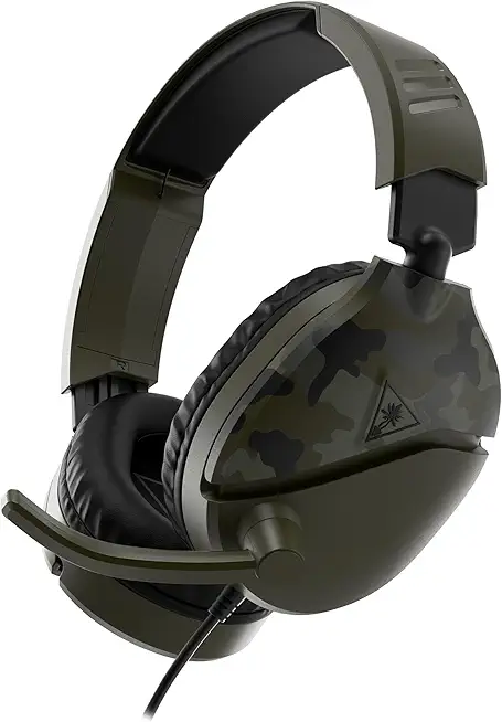 Turtle Beach Recon 70 Camo Green Gaming-Headset für Xbox Serie X|S, Xbox One, PS5, PS4, PC