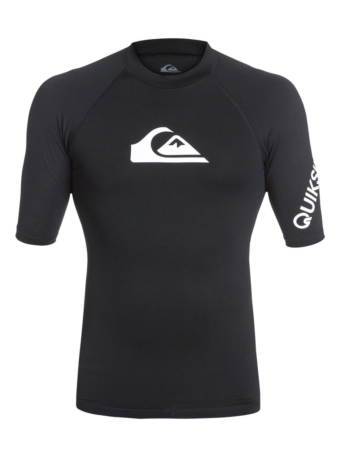 Quiksilver Men's All Time Short Sleeve Rashguard Surf Tee 50+ UPF