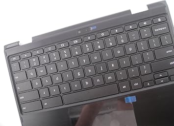 Parts for Lenovo 300e Chromebook 2th Gen 2 Palmrest Keyboard Bezel Upper US 5CB0Y57944