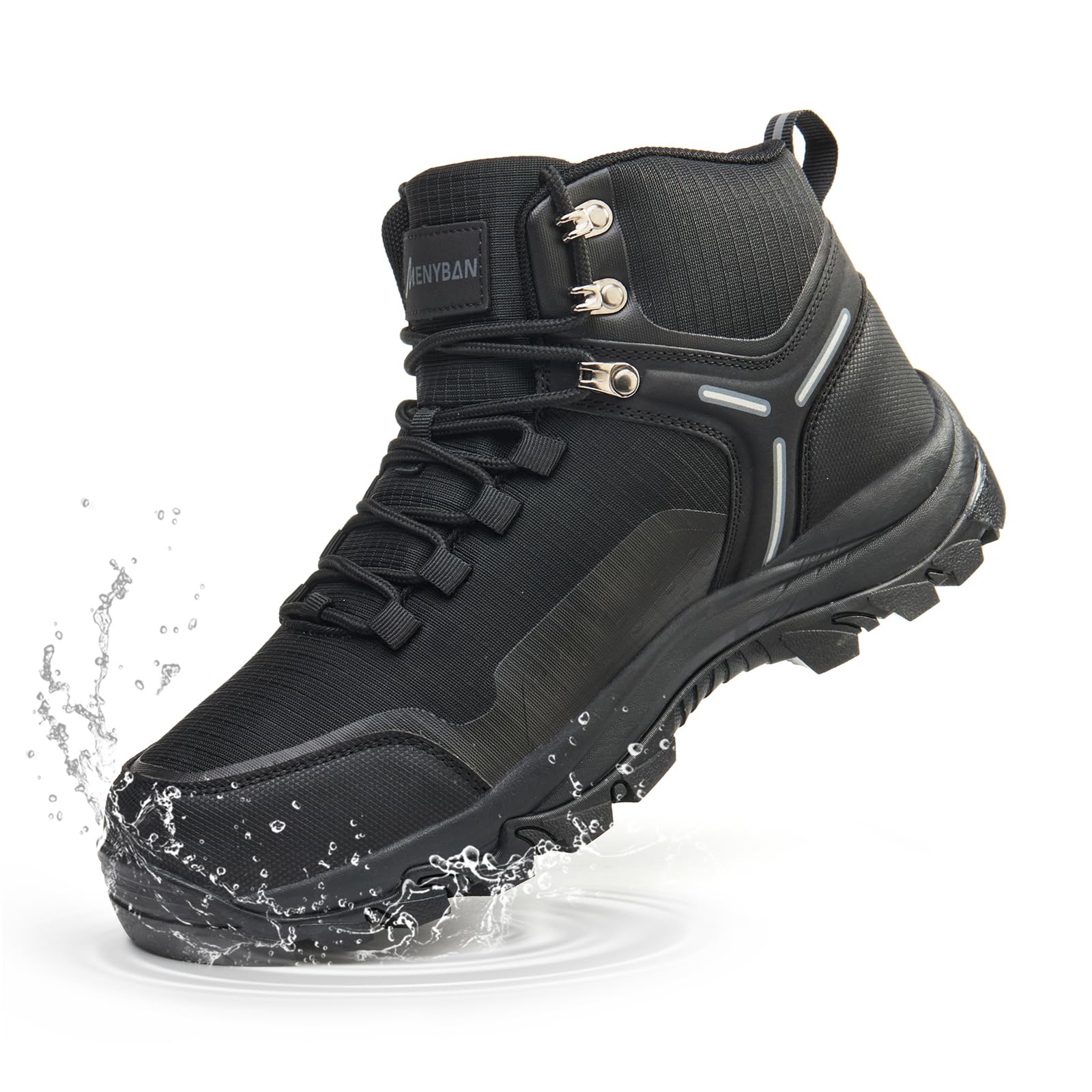 Waterproof Hiking Boots for Men Non-Slip Lightweight