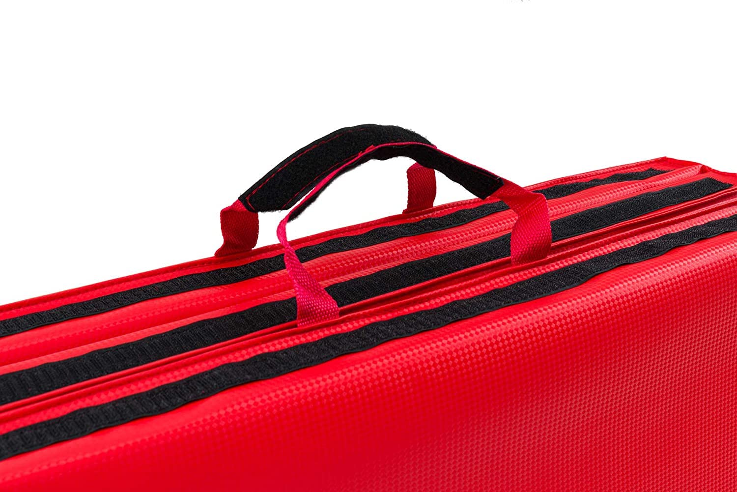 Hop-Sport Turnmatte klappbar - Bodenweichmatte für zuhause 180x60x5cm - Fitnessmatte, Gymnastikmatte mit Tragegriffen und Klettverschluss Dicke 4cm / 5cm