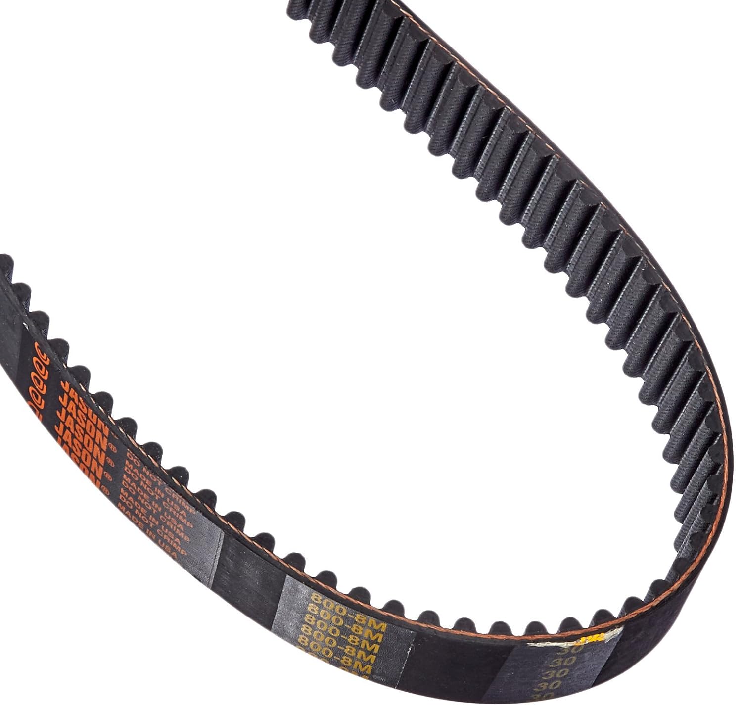 Jason Industrial 8008M30 HTB Profile Timing Belt, 8 mm Pitch x 30 mm