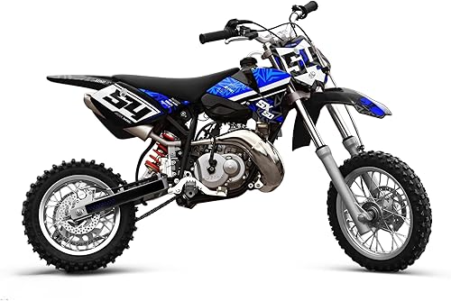 Miniatura 8 de Kalair GFX Kit de gráficos para KTM 50SX MINI SX50 (2002-2008) Serie Cyrus Naranja 09 Mil - Pegatinas de moto Dirt Pit Bike Motocicleta, accesorios