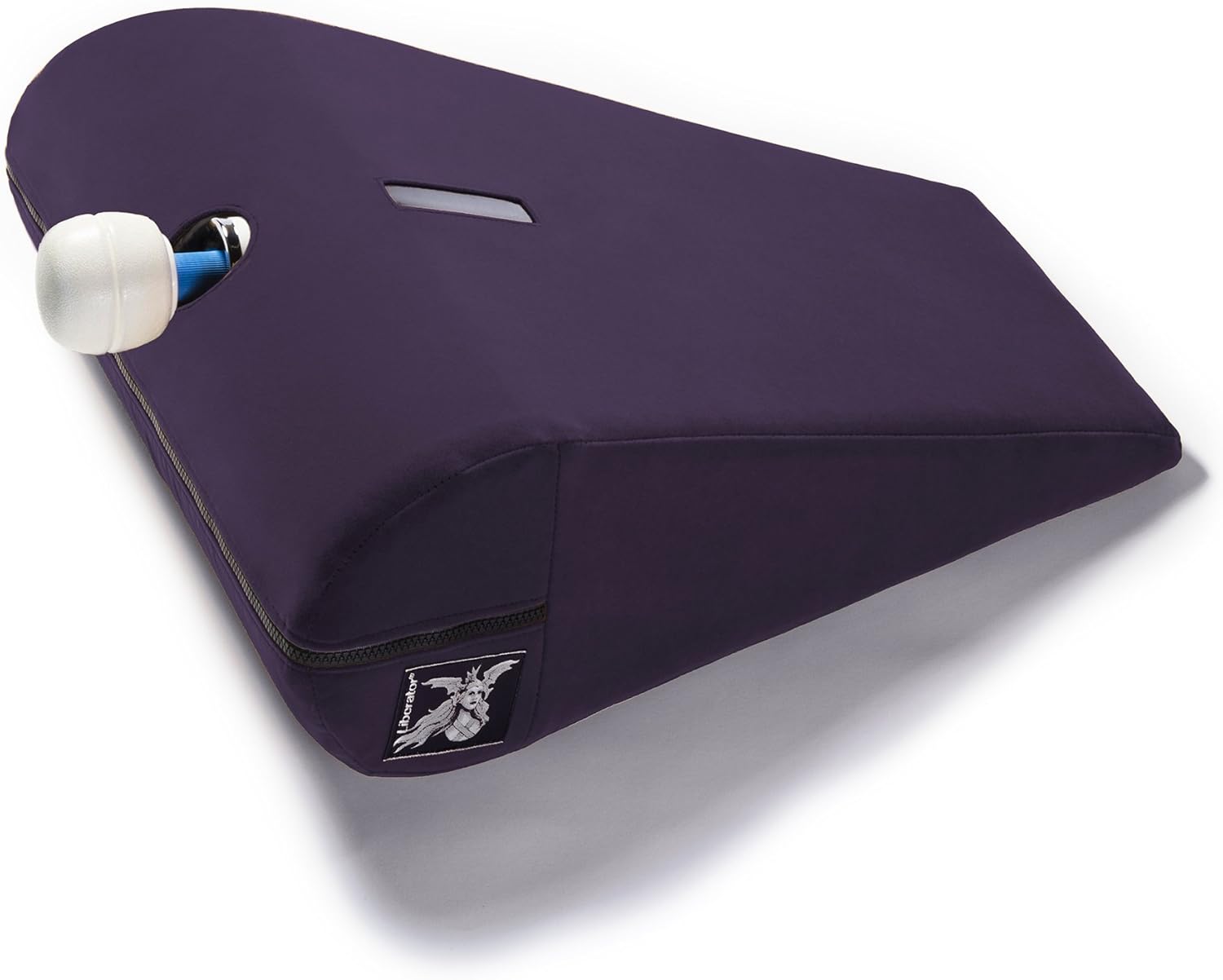 Liberator Axis Hitachi Sex Positioning Pillow/Magic Wand Mount, Velvish Aubergine