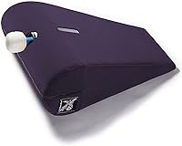 Vista 2 de Liberator Axis Hitachi - Almohada de posicionamiento sexual, soporte de varita mágica, berenjena velvish