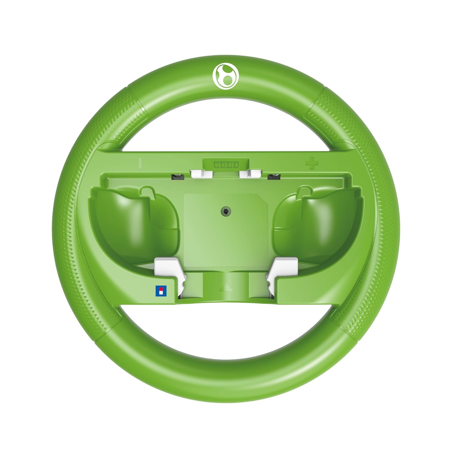 HORI Mario Kart Racing Wheel Attachment for Nintendo Switch 2 (Yoshi) - Officially Licensed by Nintendo