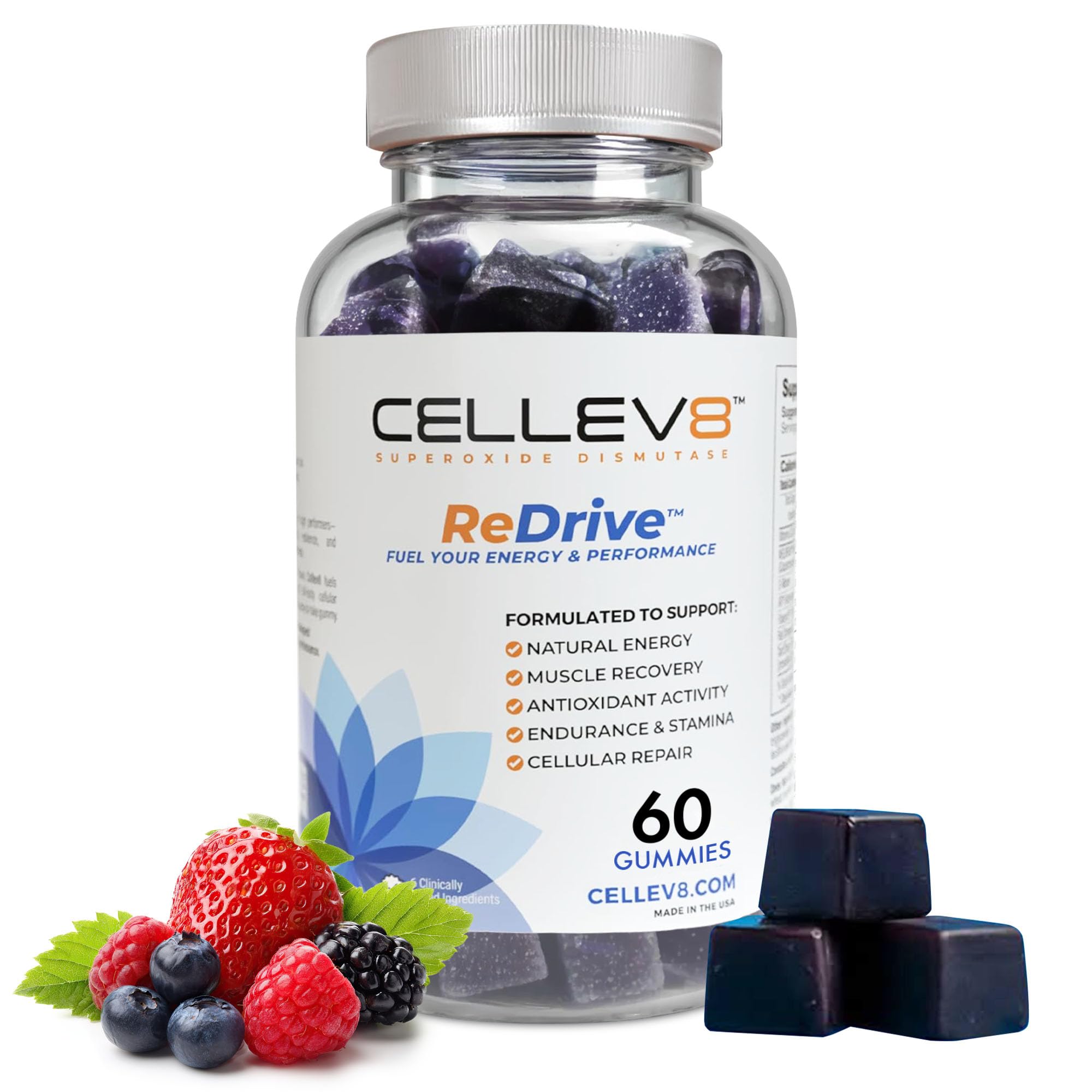 Amazon.com: Cellev8 ReDrive Performance Gummies - 60 Count