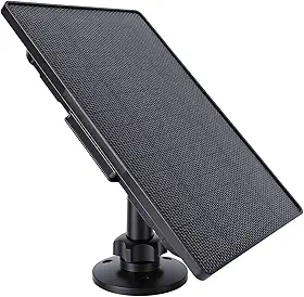 Painel Solar para Câmera Trail Saída de Energia Versátil para Kit de Painel Solar Câmera Externa - Carregador 6 W Segurança, à Prova água IP65, Bateria 6000mAh