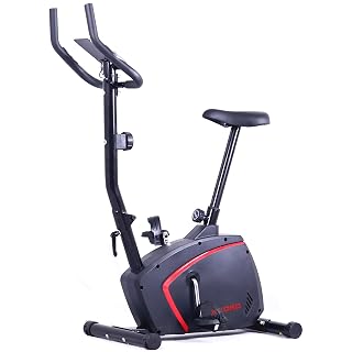 Kobo Folding Magnetic Exercise Bike with 3KG Flywheel, 120KG Max User Weight – Compact, Adjustable, Upright Modes – Home Workout Fitness Cycle (MB-5)