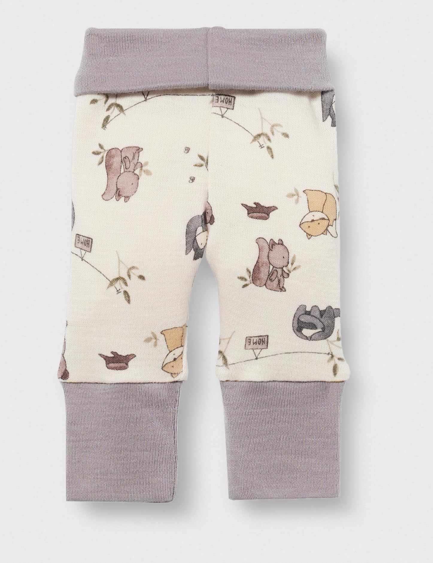 Name IT Baby - Jungen Nbmwillu Wool Pant Pre XXIII Schlafanzughose