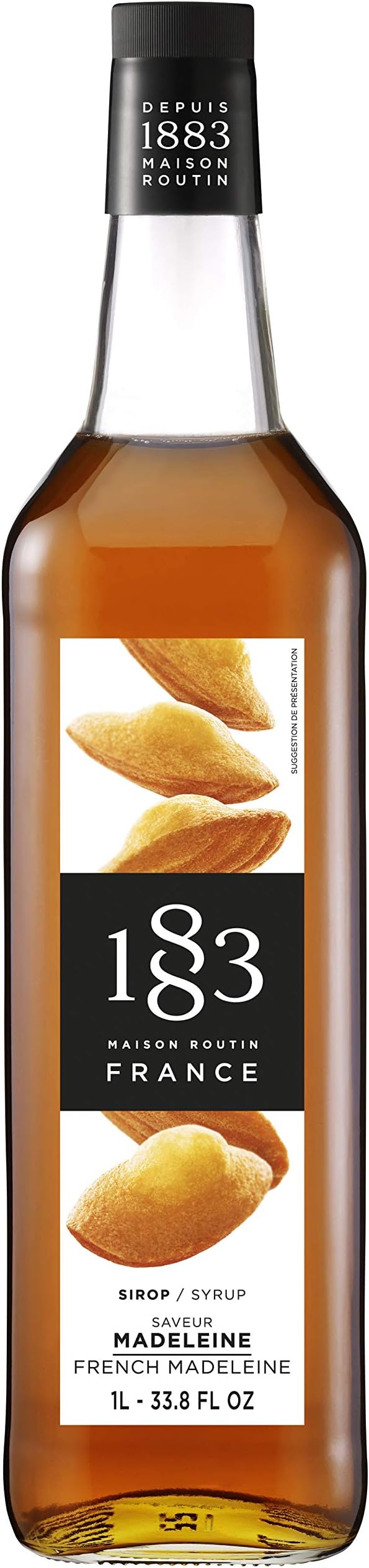 Routin 1883 Premium French Madeleine Syrup (Glass Bottle) 1L